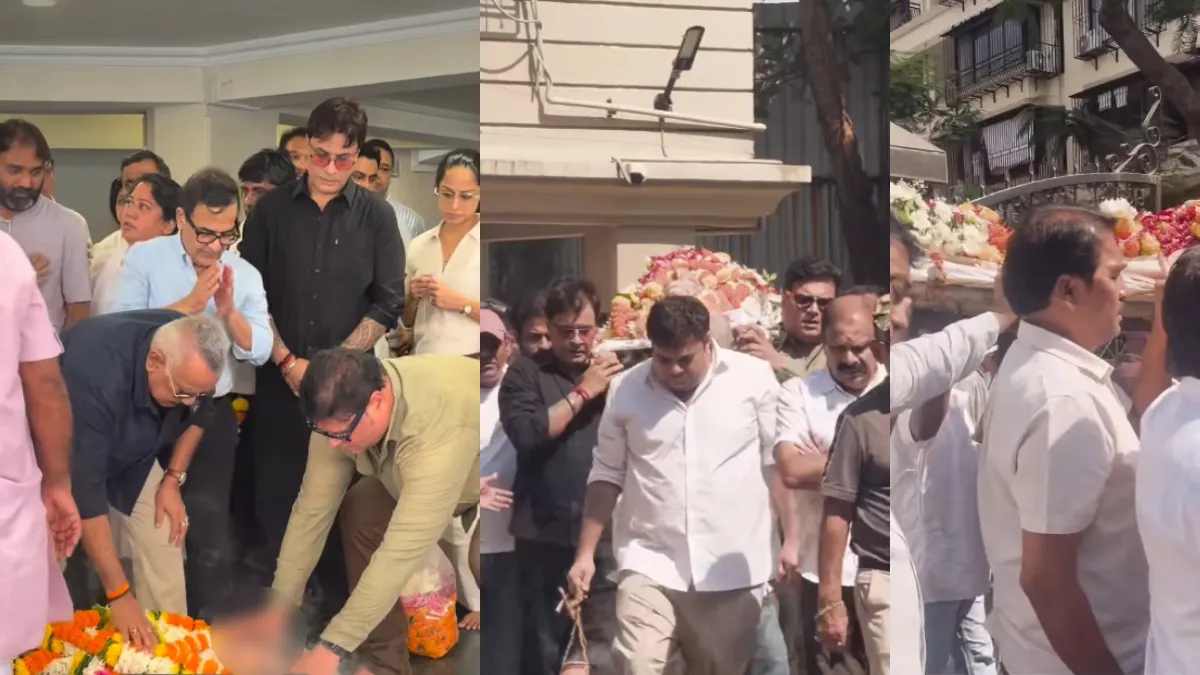 बीपी सिंह की अंतिम विदाई में CID टीम ने परिवार की तरह दिया साथ