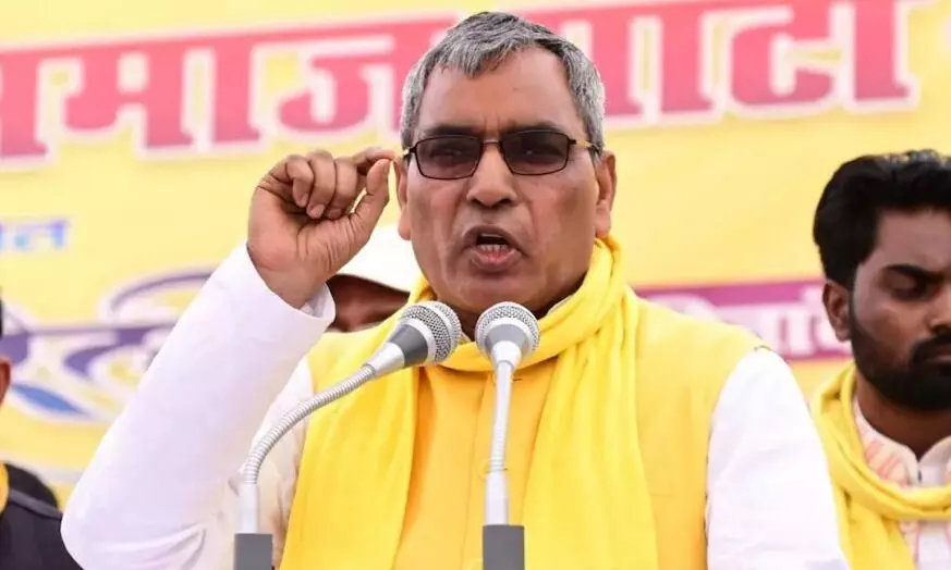 चुनाव से पहले ओम प्रकाश राजभर ने बीजेपी को दी 82 सीटों की मांग