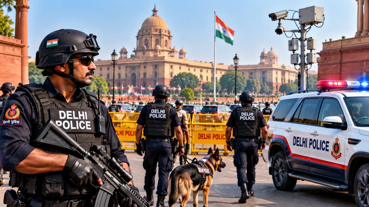 दिल्ली पुलिस ने रामलीला मैदान में INDIA रैली के लिए 3500 जवान और 250 AI कैमरों से सुरक्षा योजना बनाई